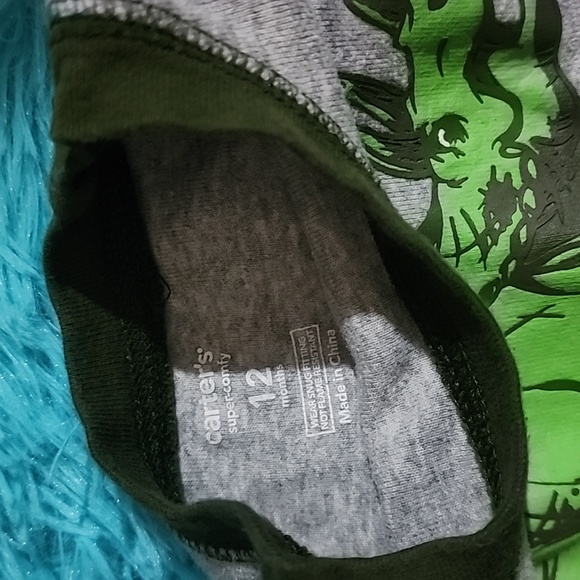 Carters 12m Dino PJ top - Picture 2 of 3